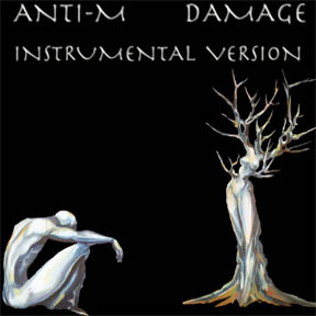 image for anti-m album cover  DAMAGE INSTRUMENTAL version artwork by Ora Tamir