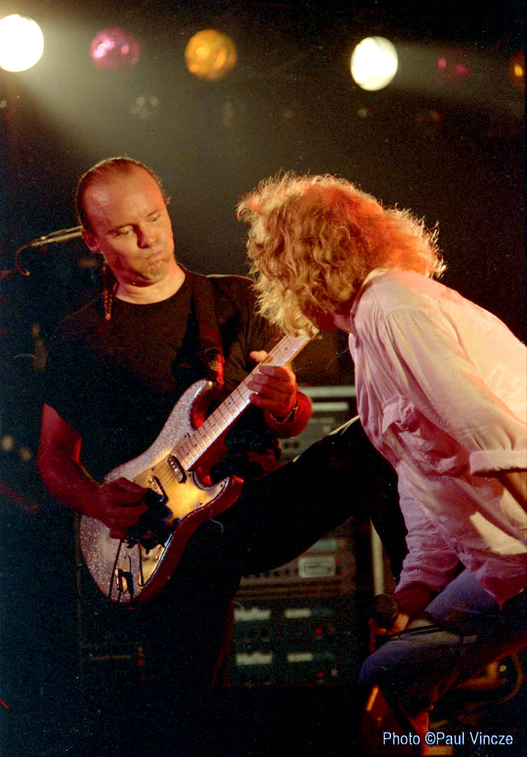 Photo of Ronnie Montrose and Davey Pattison live